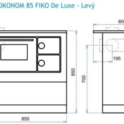 Thorma OKONOM 85 FIKO De Luxe barna bal