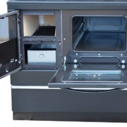 OKONOM 85 FIKO Eccellente nero sinistro con piastra in acciaio