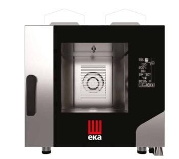 Stoom-convectieoven Millennial Black Mask Gastro, 5x GN 1/1 - elektronisch geregeld, gas, Tecnoeka, GN 1/1, 9300kW, 730x849x(H)801mm