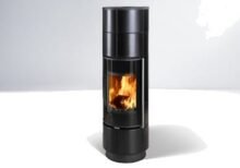 Recuperador de calor DELIA EXTRA preto - cerâmica preta