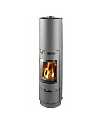 Estufa chimenea SEVILLA gris