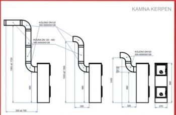 KERPEN II - černý smalt, šamotová vyzdívka - Immagine 4