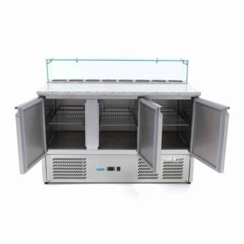 Tavolo pizza refrigerato 137 cm - 400 L