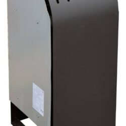 BASEL II čierna , jednoplášťové krbové kachle - ohnisko borgholm