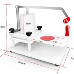 Manuálny lis na burgre 110mm