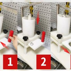 Manuálny lis na burgre 110mm