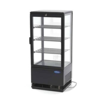 Vitrina refrigerada 78 litros - negro