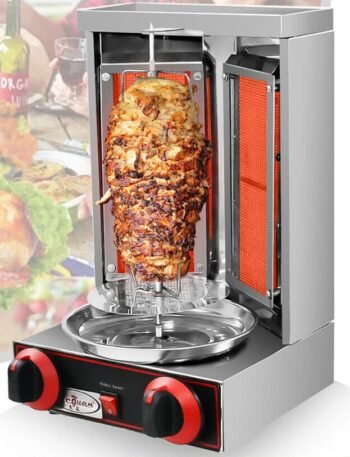 Gril na kebab/ Gyros plynový max do 3 kg - Imagem 8