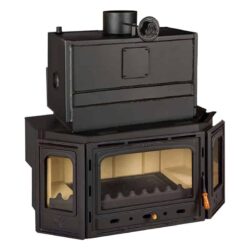 Eldstadsinsats med värmeväxlare PRITY TC W35