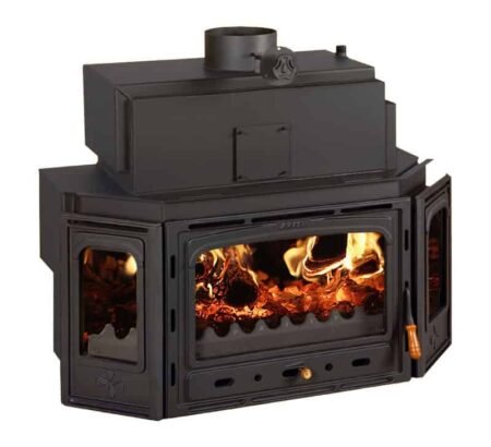 Insert de cheminée avec échangeur eau chaude PRITY TC W28
