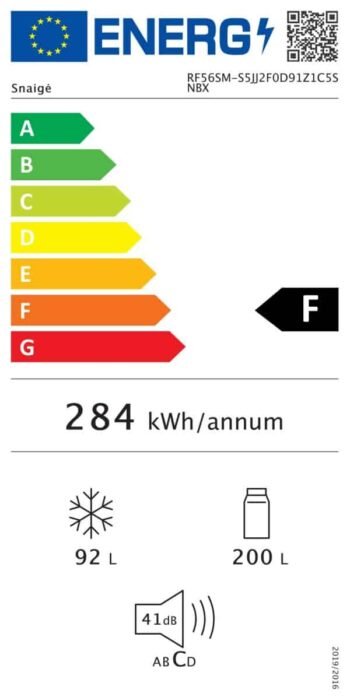 Lednice s mrazákem Snaige RF56SM-S5JJ2F - Imagem 2