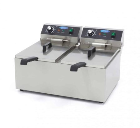 Elektrická fritéza dvojitá 2 x 11L 6kW