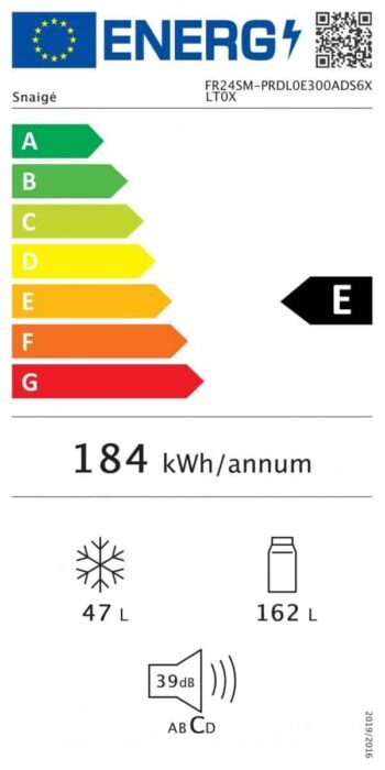 Lednice s mrazákem Snaige FR24SM-PRDL0E - Afbeelding 4