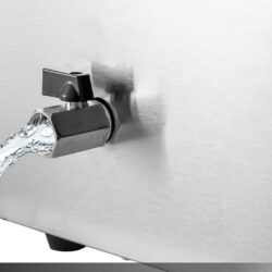 Electric water bath outlet 4 x GN1/2