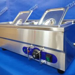 Bain-marie 4 x GN 1/4 avec chauffage jusqu'à 200°C