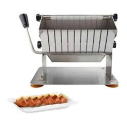 Fatiador de salsichas e salsichas