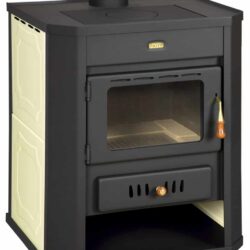 Fireplace stove with hot water exchanger PRITY WD W15