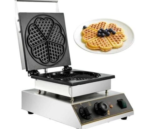 Máy làm bánh quế, máy làm bánh quế trái tim 1750W
