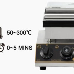 Vaflovač, výrobník srdíčkových vaflí 1750W