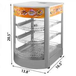 Riscaldamento vetrina calda 800W