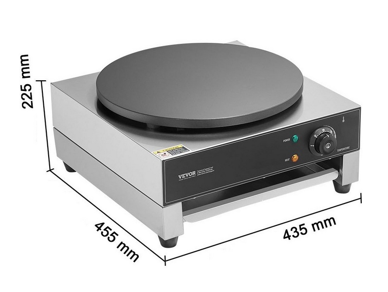 Gastro palačinkovač 40 cm, 1700W - Hình ảnh 4