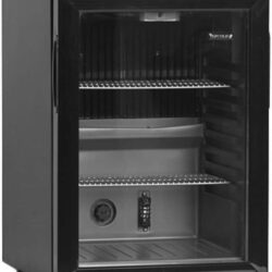 TEFCOLD presklená chladnička TM 44G čierna