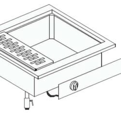 Cuocipasta elettrico da incasso CSEL