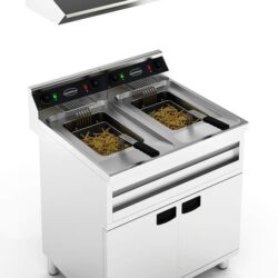 Friteuse électrique CS 2X12L 2X9KW