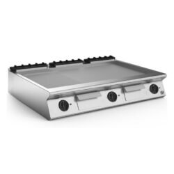 Griglia elettrica Gastro-Inox 700 HP 2/3 liscia e 1/3 seghettata, 120 cm