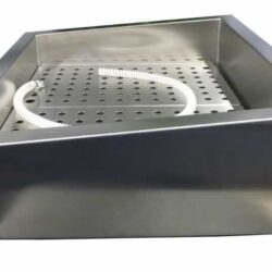 Bac à glace pilée encastrable 3/1 GN AISI 304