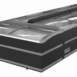 Pultová mraznička prosklená CS Supremarket  7072A 0005 černá