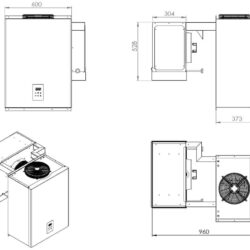 Pensile refrigerante CS 7489A 13,1-18 M3