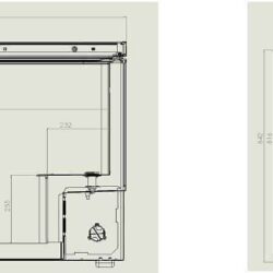Banco congelatore CS SS 635L coperchio non zero