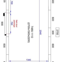 Kylbox CS 2700X1500X2200