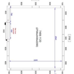 Kylbox CS 2700X2400X2200
