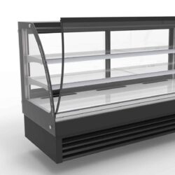 Konditormontre CS 200cm 400L rund