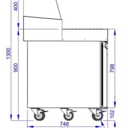 Pizzatafel CS 7489A 5305