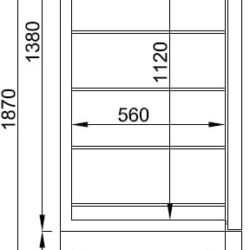 Tủ lạnh trưng bày sôcôla CS 7489A