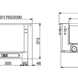 Bain-marie sec encastrable (air chaud) CS 5/1