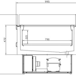 Kyl/frys ö CS 7080A 2,0m