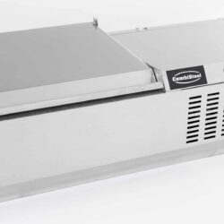 Cooling unit CS TOP SS 120cm 5xGN1/4 stainless steel lid