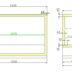 Minibar CS 7455A 131 schwarz