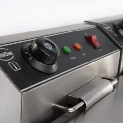 Friggitrice elettrica da banco CS 2X8L