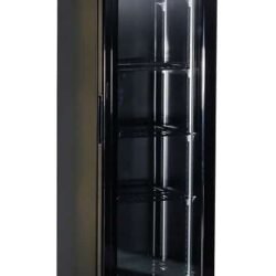 Refrigerator CS 7455A 1385 narrow black glazed