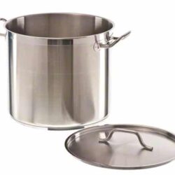 Pentola media altezza CS SS + coperchio ø20