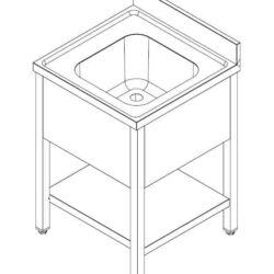 Table d'évier CS700 7452 700