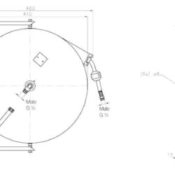 Sen tắm gió CS 10 M kèm súng