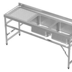 Sink table CS600 1800 2R folding