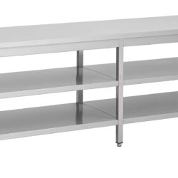 CS600 Munkaasztal 2 polc 2700