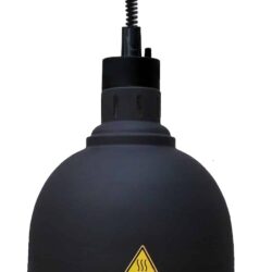 Telescopic heating lamp CS CHEFS HEAT-04 black